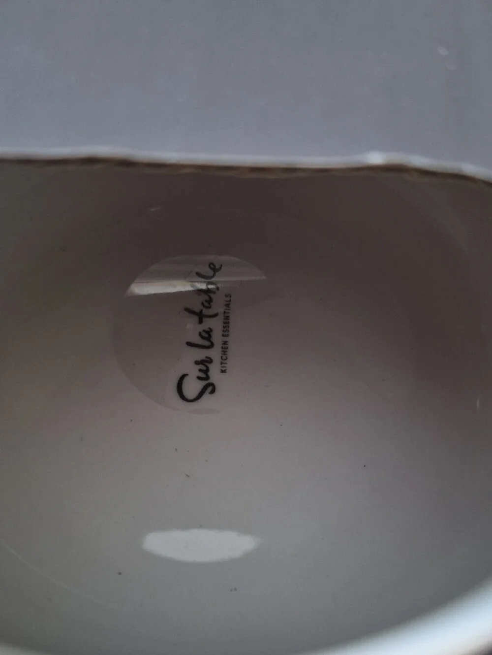 Sur La Table Cream Stoneware Bowls - Set of 4